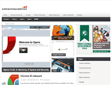 Tablet Screenshot of extensionsmirror.nl